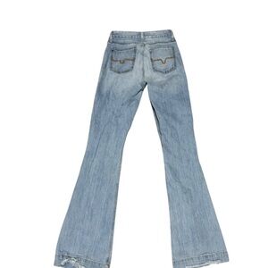 Light Wash Flared Women Jeans